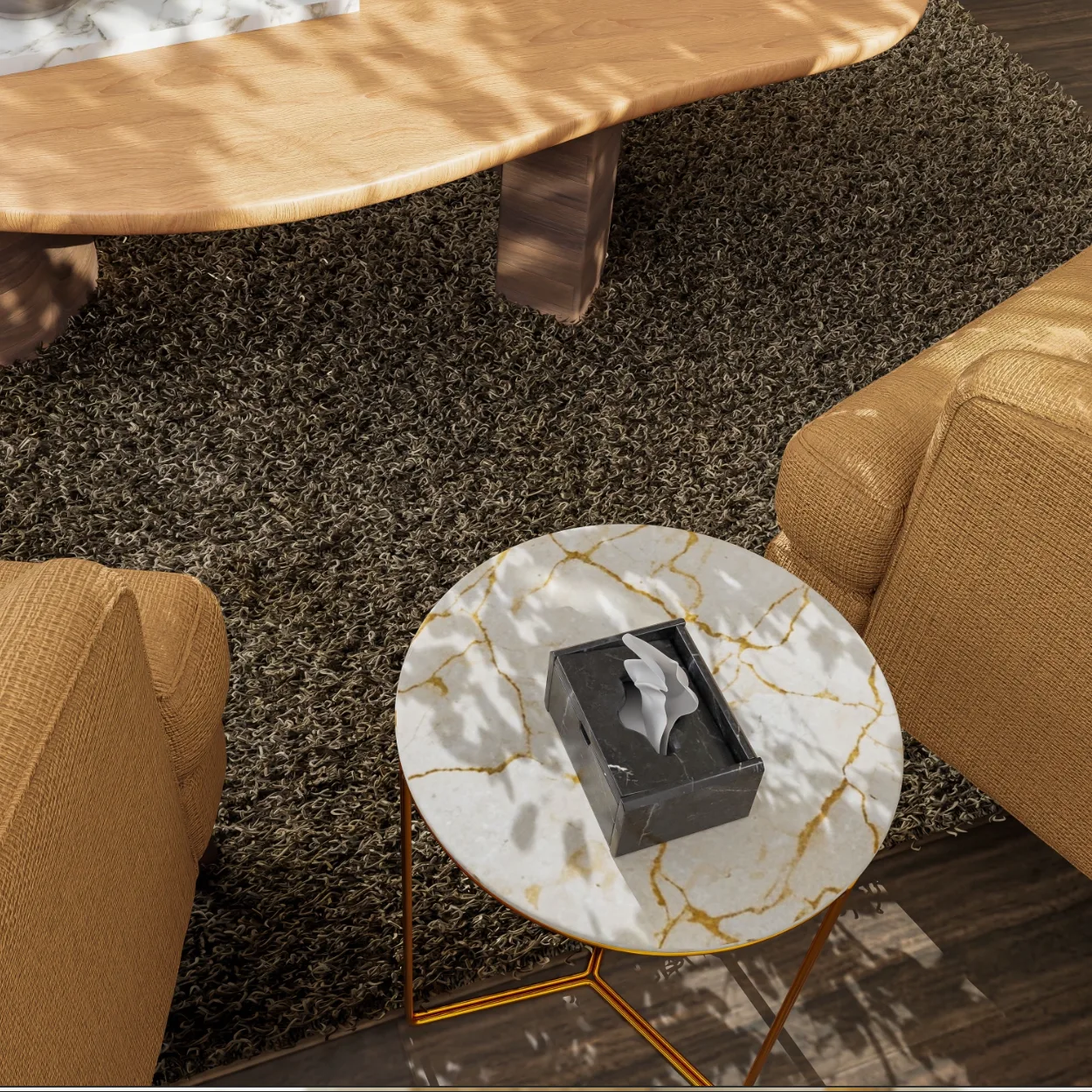 Golden Elegance — detail 3, Kiyovu, Kigali